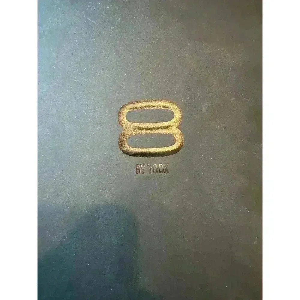 8 By Yoox Black Lace-Up Shoes Italian Size 45 - Step Up in Style - Picture 9 of 10